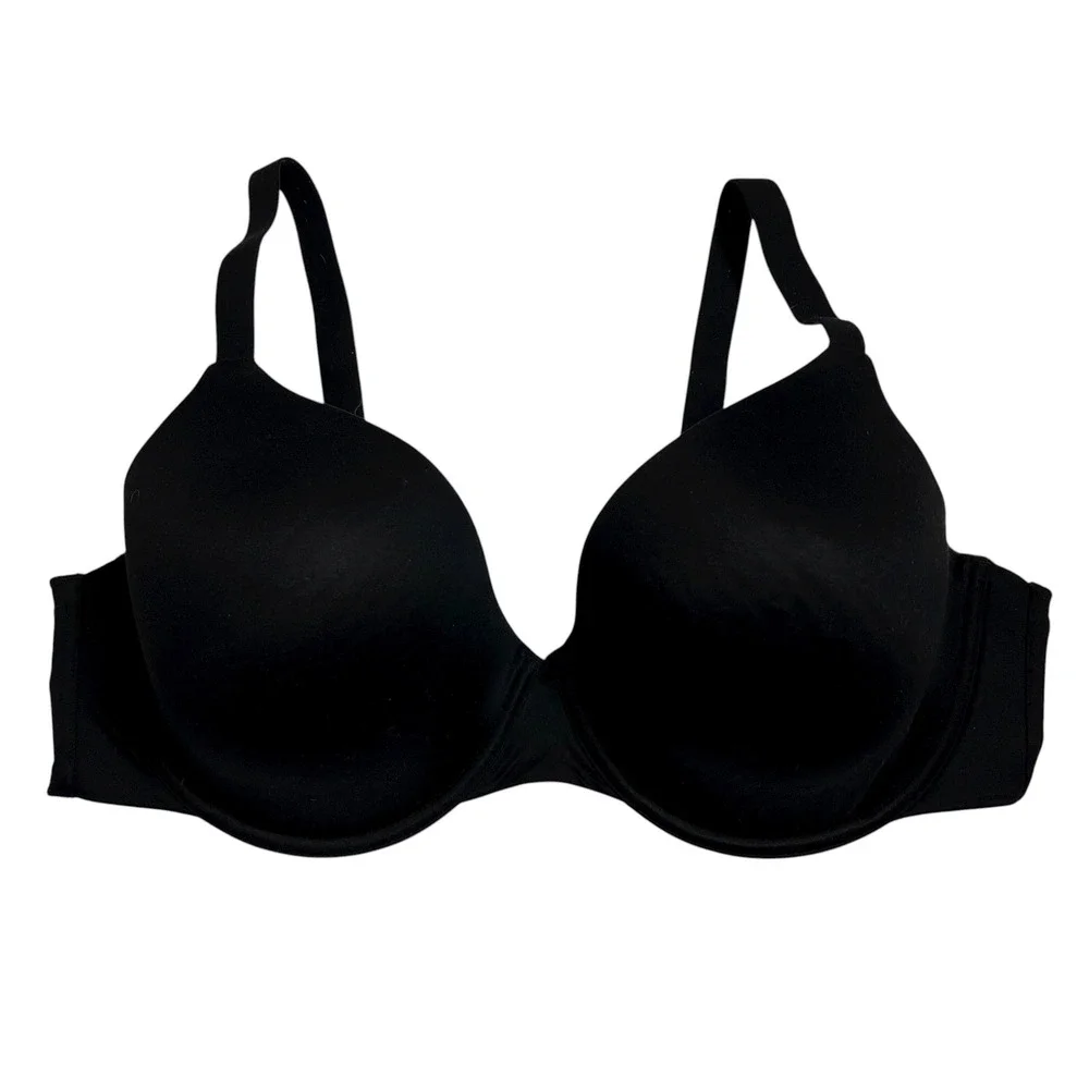 Soma Enbliss Full Coverage Bra Black 40D Underwire‎ Adjustable Straps